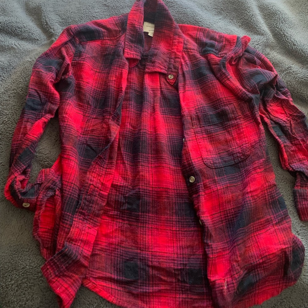 Plaid American Eagle Flannel